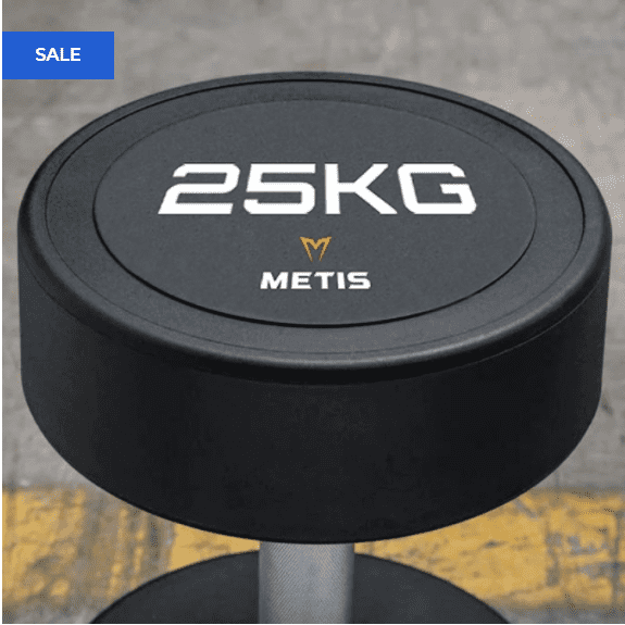 Metis Pro Commercial Dumbbells [2.5Kg–50Kg] - Pair