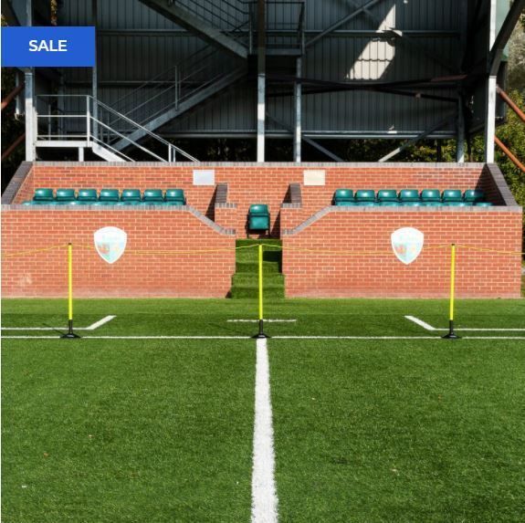 FORZA SOCCER ASTROTURF CROWD CONTROL BARRIER [INCLUDES BASES] [Barrier Size:: 60m Barrier]