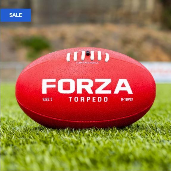 FORZA TORPEDO TRAINING AFL BALL [Ball Size:: Size 3 (Kids)]
