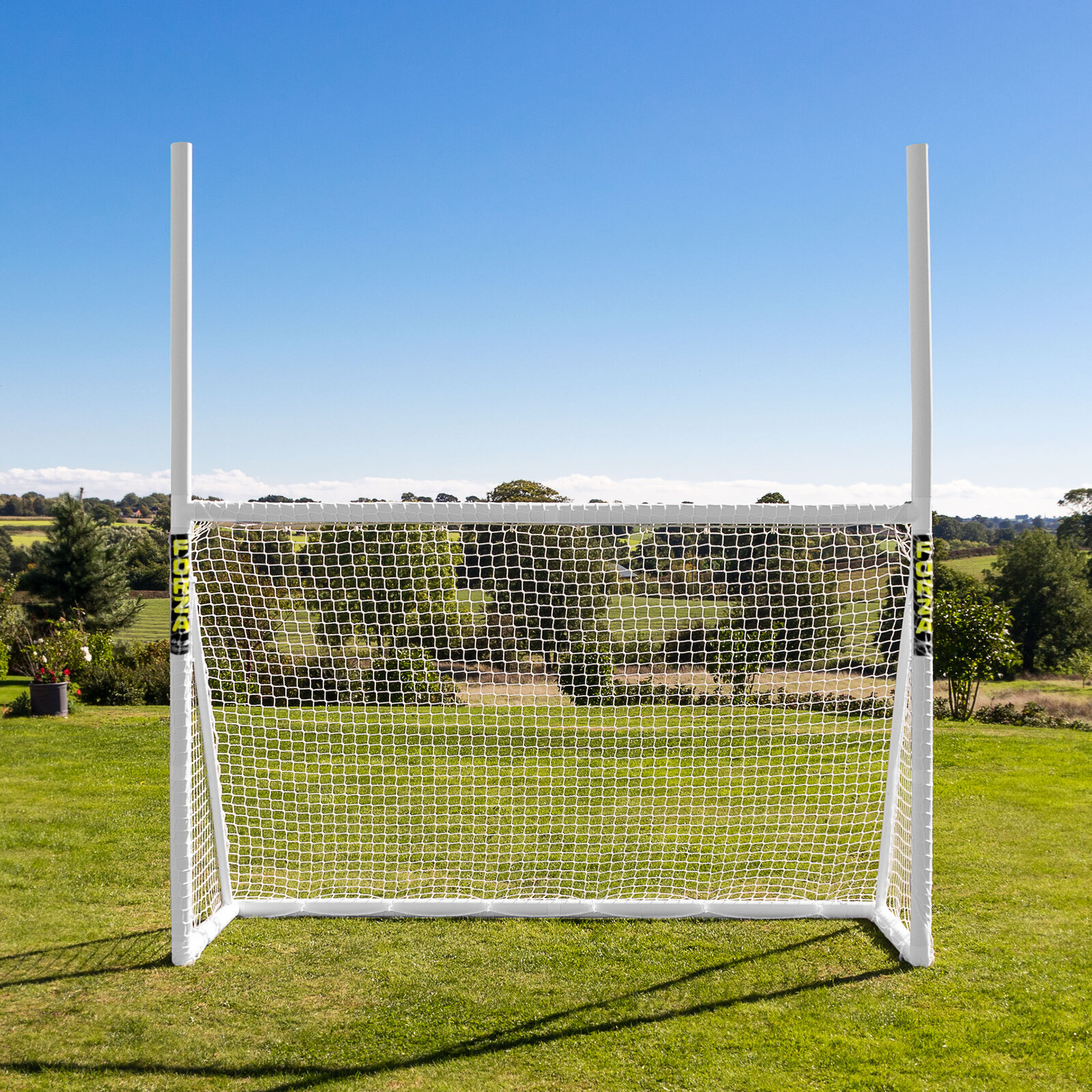 2.4m X 1.5m FORZA Combi Rugby & Soccer Goal Posts