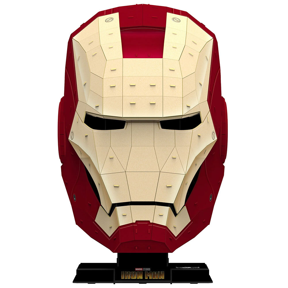 Iron Man Helmet 3D Model Puzzle