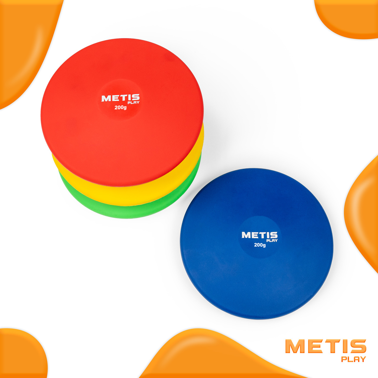 METIS Play Junior Discus [Pack Of 4]