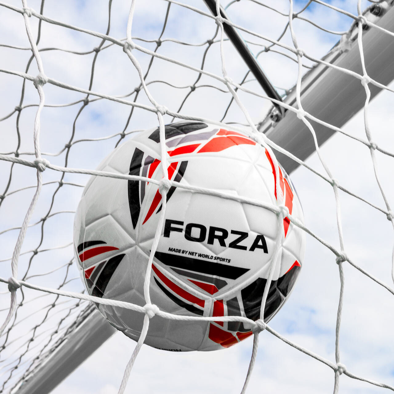 5M X 1.2M FORZA ALU110 FREESTANDING SOCCER GOAL [Single or Pair:: Single] [Wheel Options:: 360° Wheels] [Goal Weights:: With Weights]