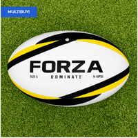 FORZA DOMINATE MATCH RUGBY BALL – INTERNATIONAL MATCH BALL [Ball Size:: Size 4 (Junior)]