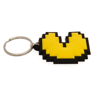 Pac-Man PVC Keyring Pixel