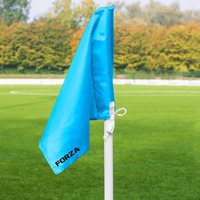 COLOURED CORNER FLAGS (4 PACK) [8X COLOURS]