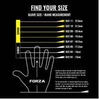 FORZA CENTRO GOALKEEPER GLOVES [Glove Size:: Size 8 (Small Adult)]