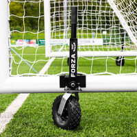 7.3M X 2.4M FORZA ALU110 FREESTANDING BOX STADIUM SOCCER GOAL [Single or Pair:: Single] [Wheel Options:: 360° Wheels] [Goal Weights:: With Weights]