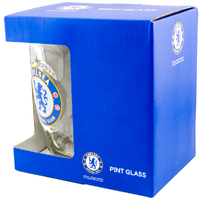 Chelsea FC Dimple Glass Tankard