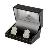 Liverpool FC Silver Plated Formed Cufflinks