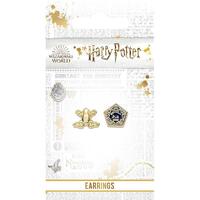 Harry Potter Gold Plated Earrings Chocolate Frog