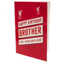 Liverpool FC Birthday Card Brother RD