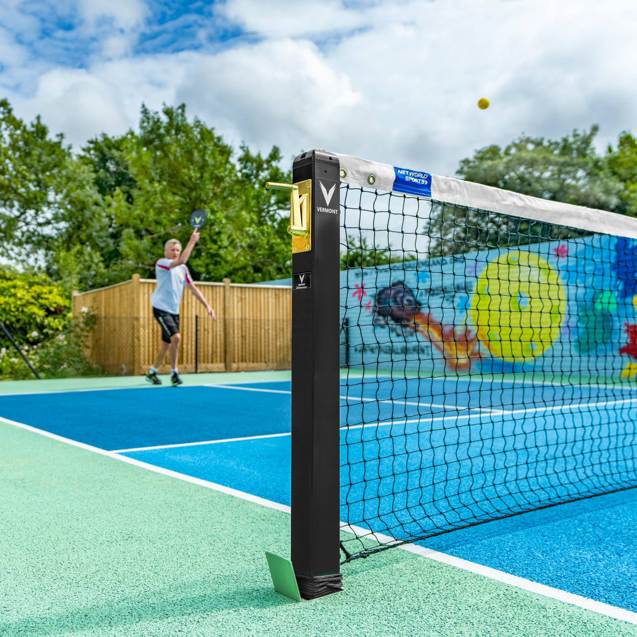 PICKLEBALL POSTS (SQUARE OR ROUND) [Ground Sockets Type:: With Ground Sockets]