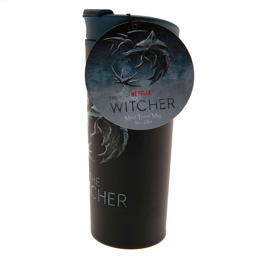 The Witcher Metal Travel Mug