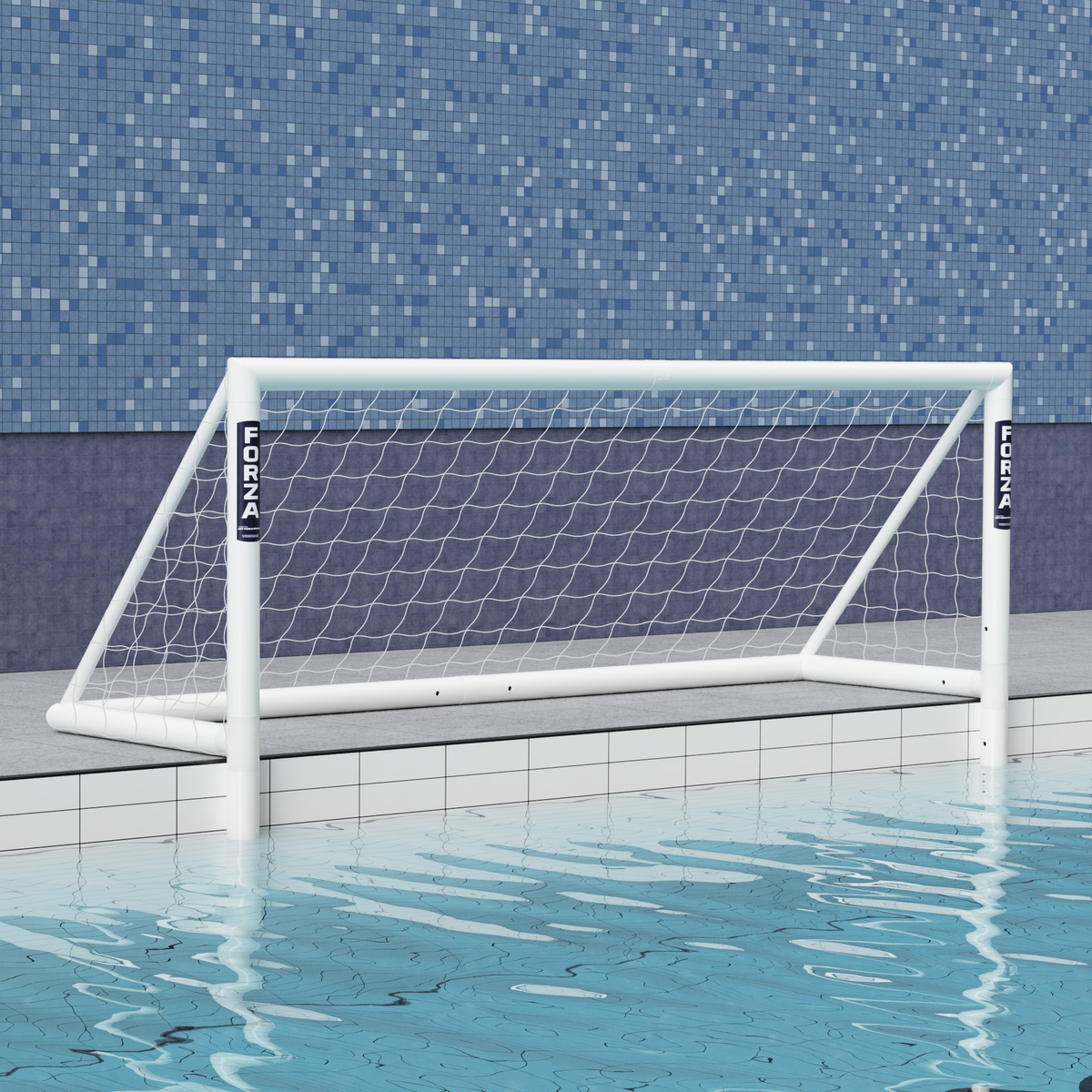 FORZA PVC Water Polo Goal [3x Sizes] [Goal Size:: 1.5m x 0.6m Junior]