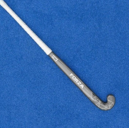 FORZA F100 Hockey Sticks [100% Fibreglass] [Colour: Grey] [Hockey Stick Size:: 36.5"] [Optional Carry Bag :: Deluxe Bag]
