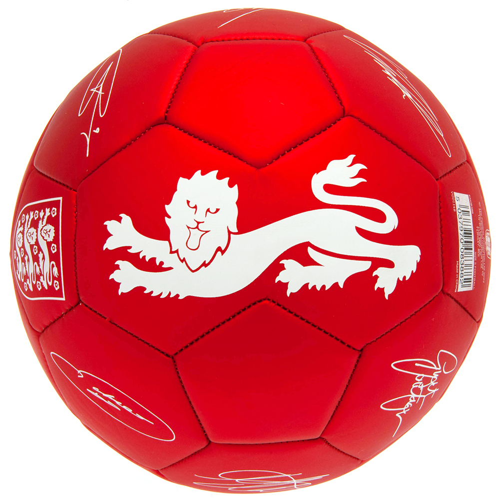 England FA Football Signature Red PH