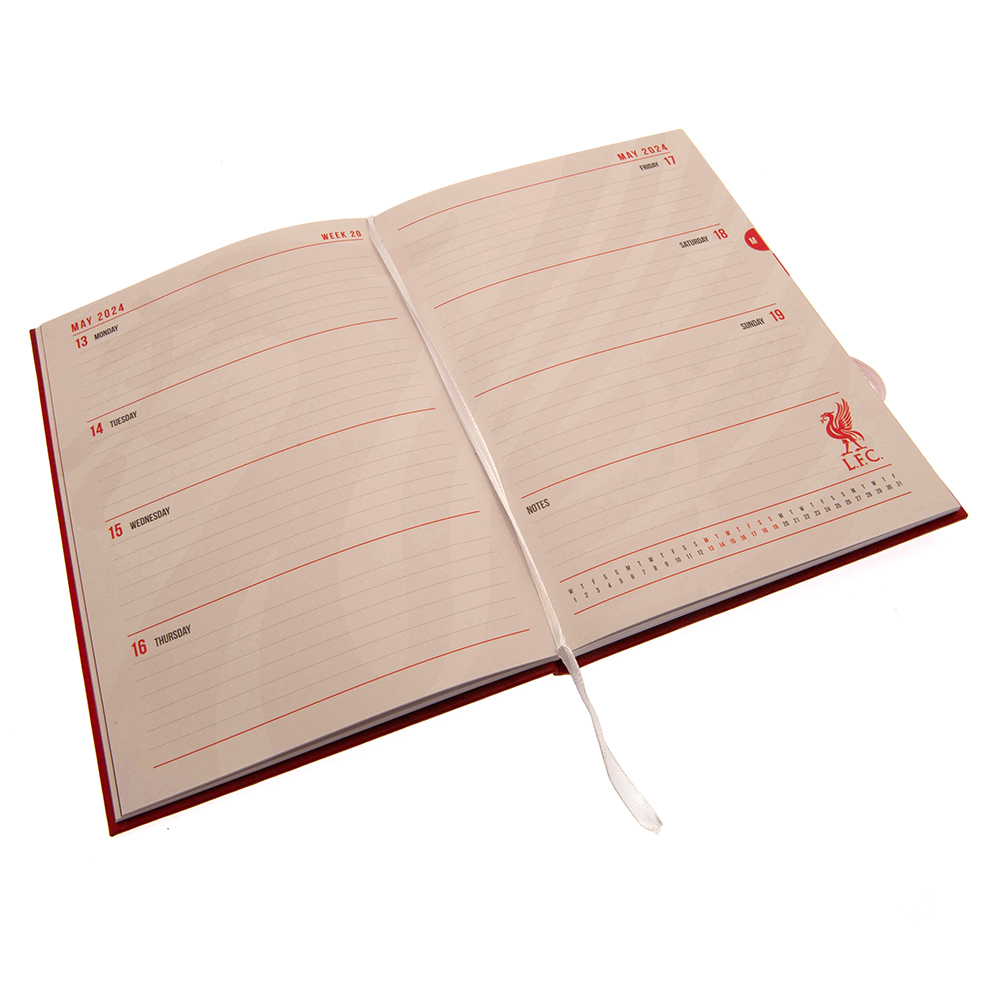 Liverpool FC A5 Diary 2024