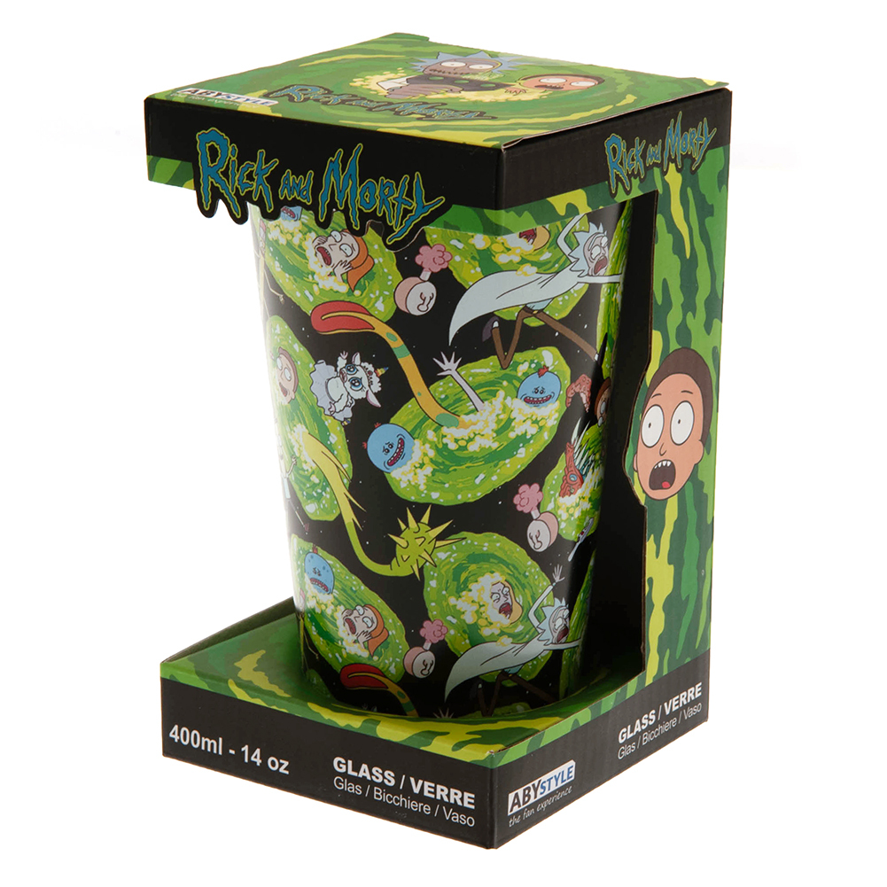 Rick And Morty Premium Large Glass