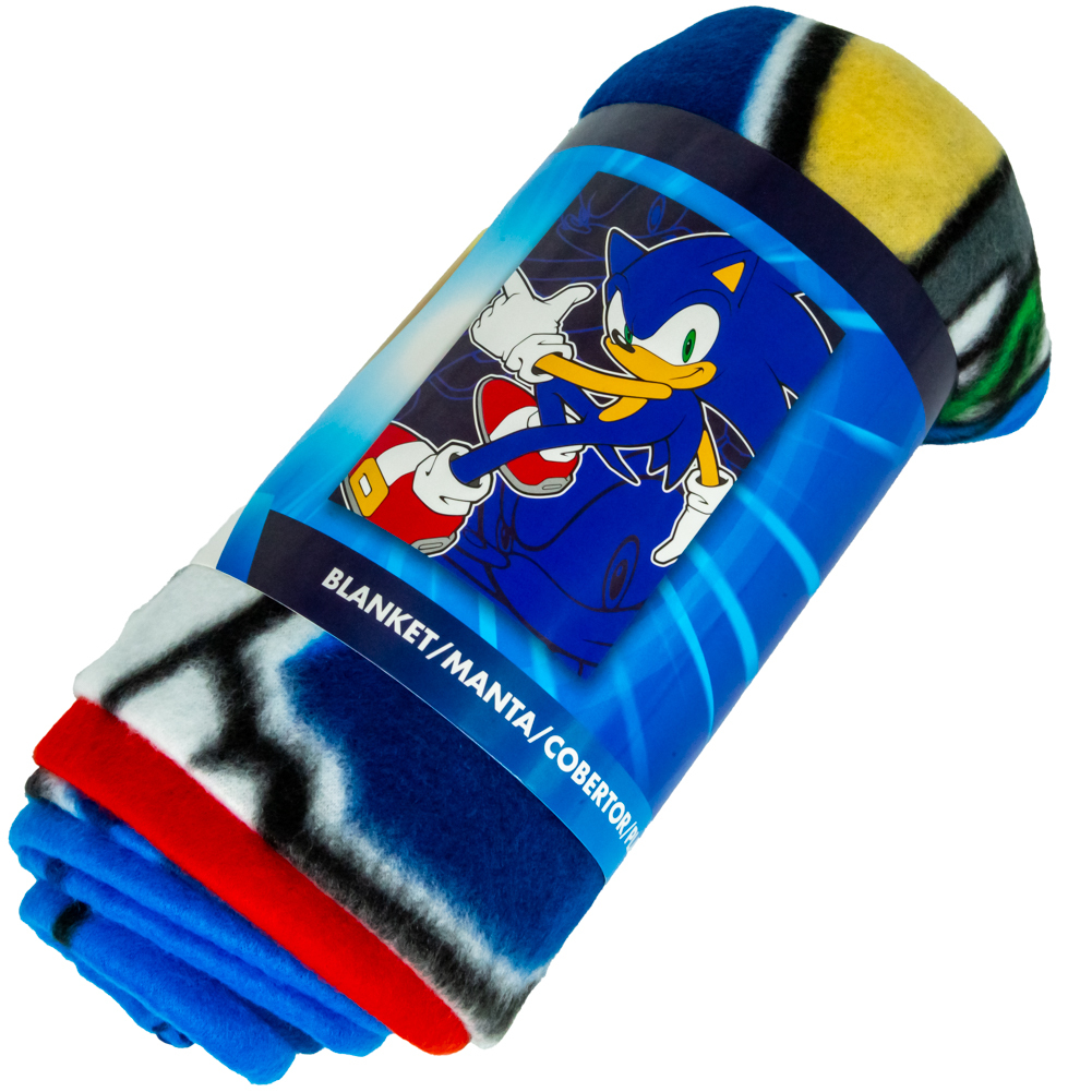 Sonic The Hedgehog Fleece Blanket