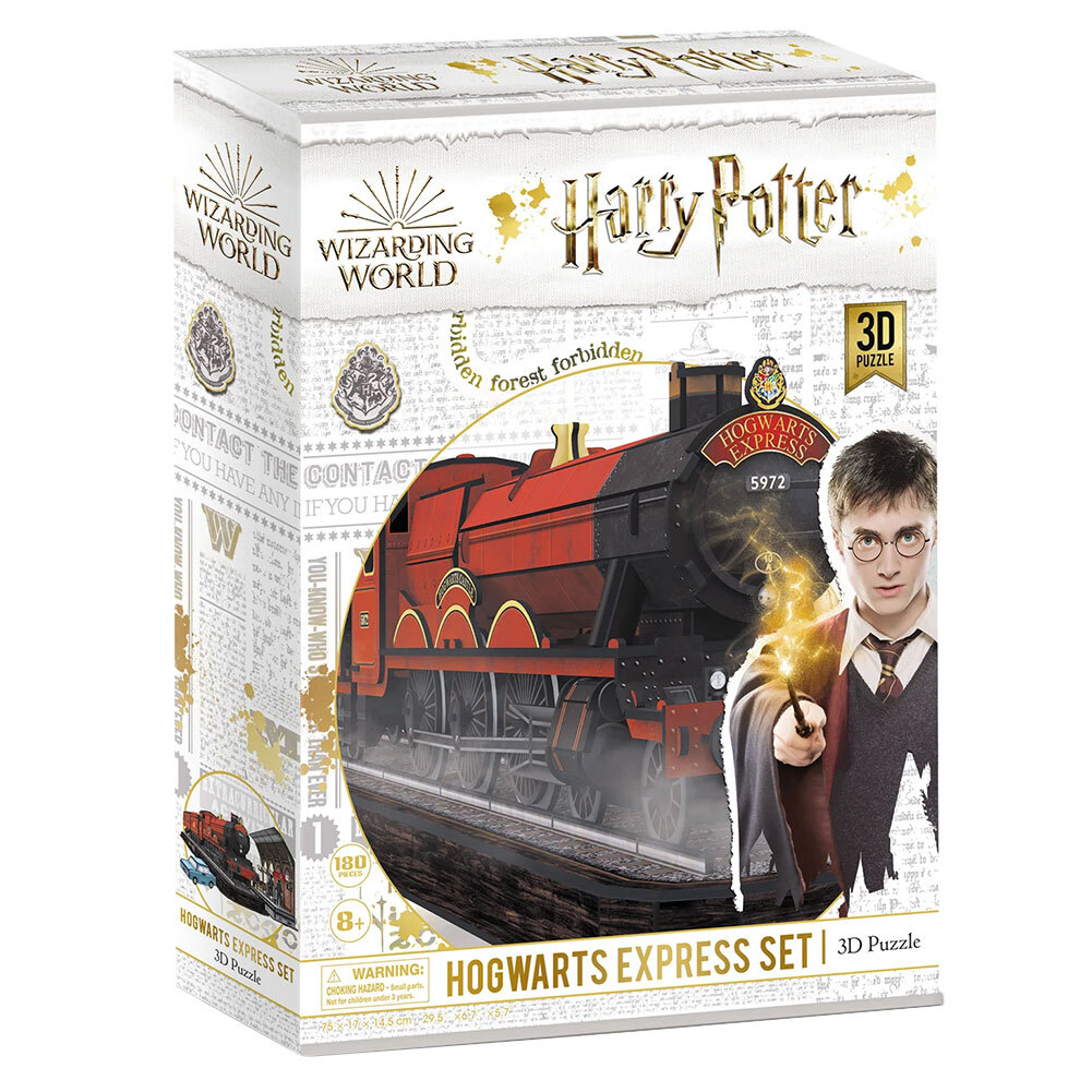 Harry Potter Hogwarts Express 3D Model Puzzle