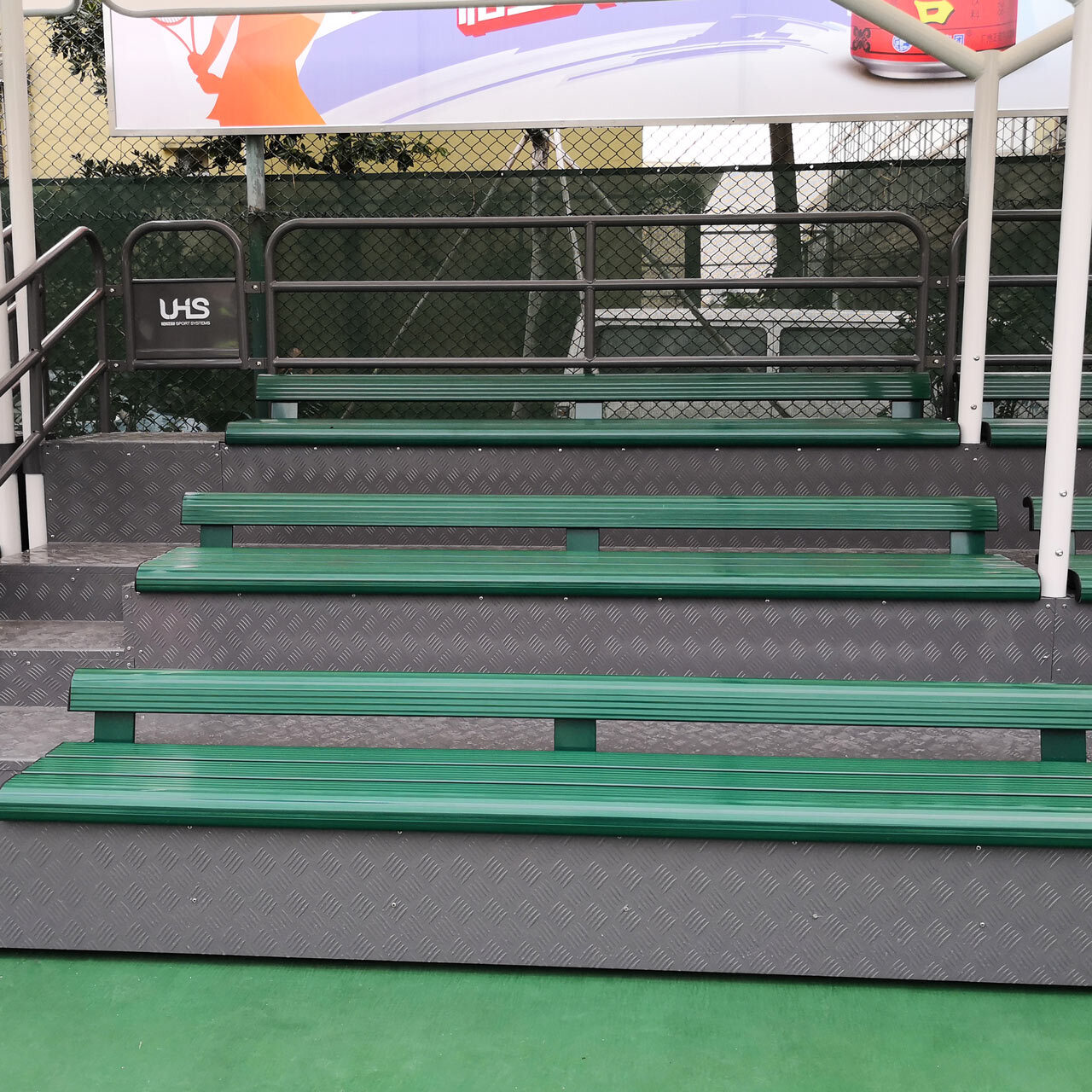 VERMONT ITF PORTABLE GRANDSTAND (36 SEATER)