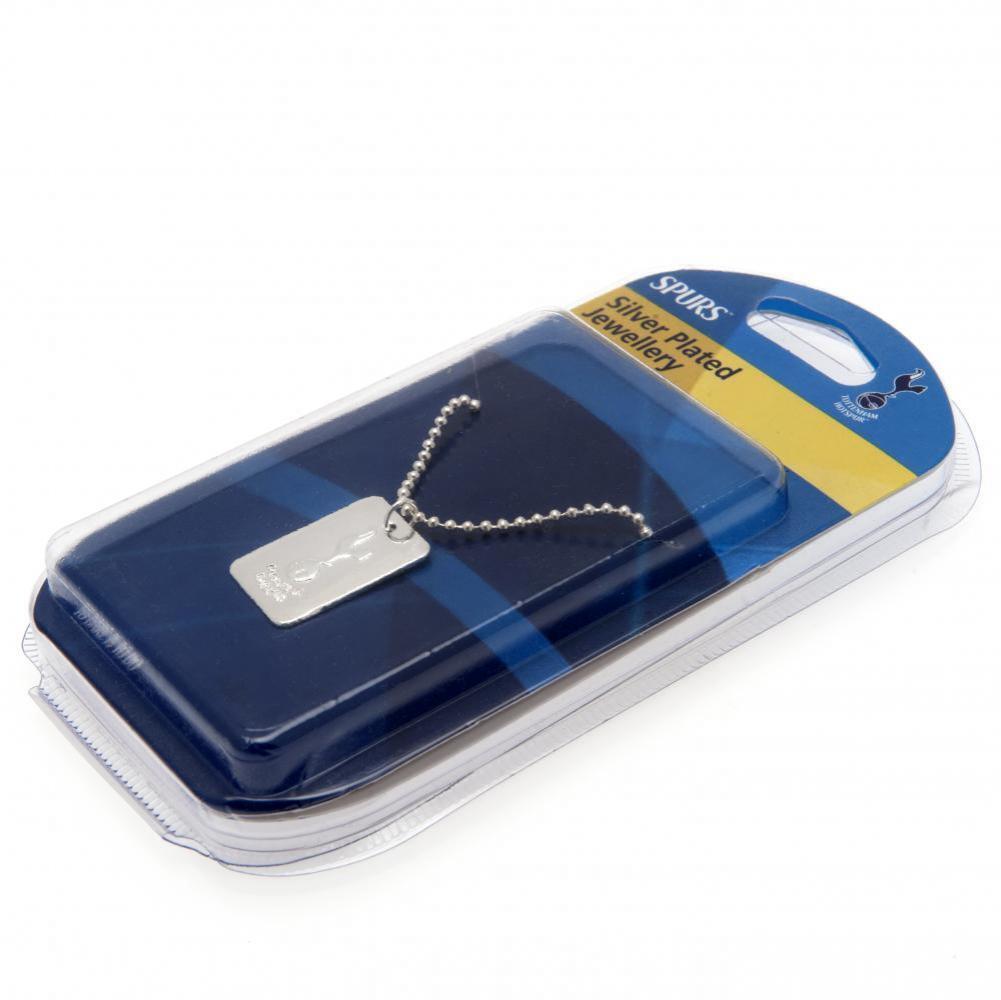 Tottenham Hotspur FC Silver Plated Dog Tag &amp; Chain