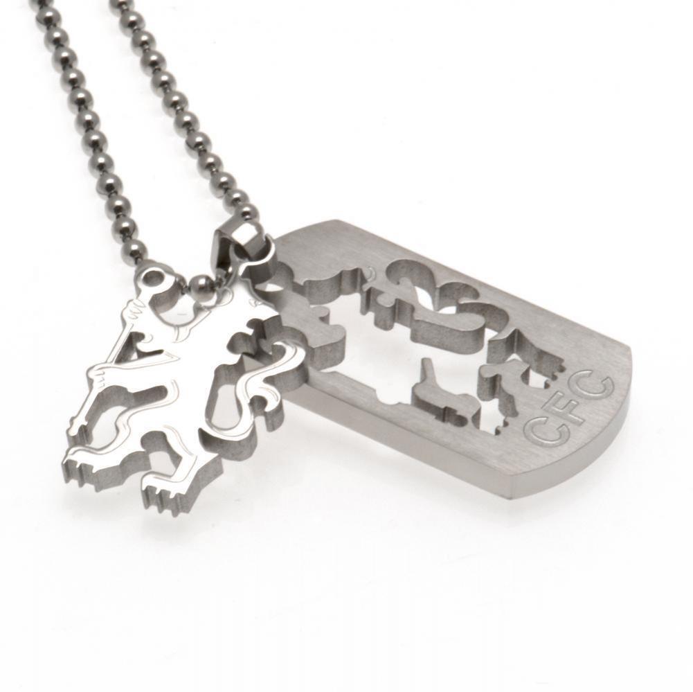 Chelsea FC Dog Tag &amp; Chain CO