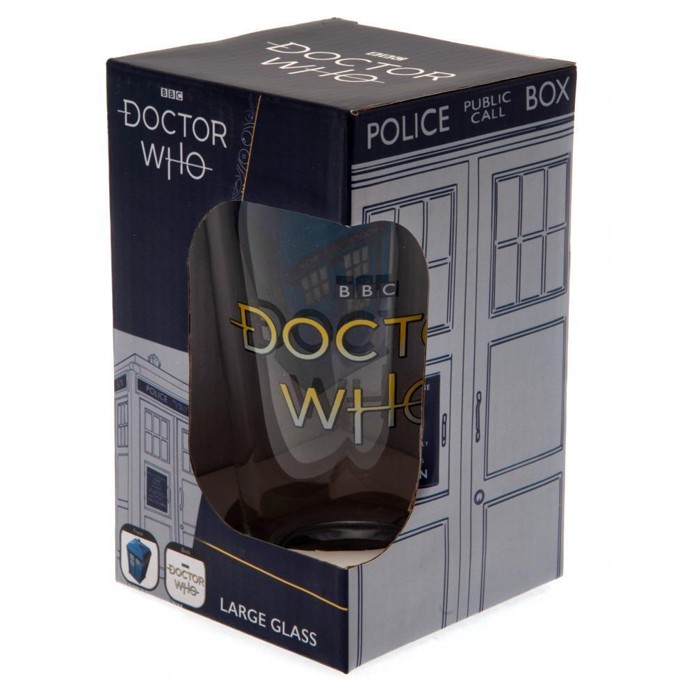 Doctor Who Large Glass
