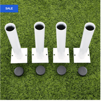 GROUND SOCKETS FOR RUGBY POSTS