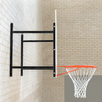 FORZA Wall Mounted Basketball Backboard & Hoop [Gymnasium Spec] [Backboard Size:: Match (180cm x 105cm)]