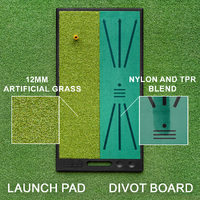 FORB Divot Board Swing Mat [With Launch Pad]