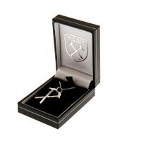 West Ham United FC Sterling Silver Pendant &amp; Chain HM