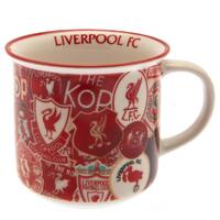 Liverpool FC Retro Print Mug