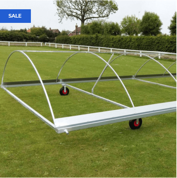 MOBILE CRICKET PITCH COVERS [CLUB/ DOME SHAPED] [Cricket Pitch Cover Size:: 7.3m (24ft)] [Cricket Cover Side Sheets:: Pitch Cover Only]