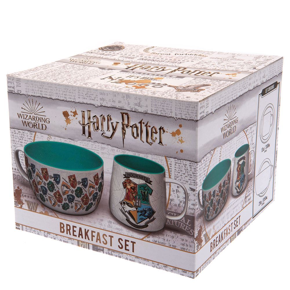 Harry Potter Breakfast Set Magical Glass