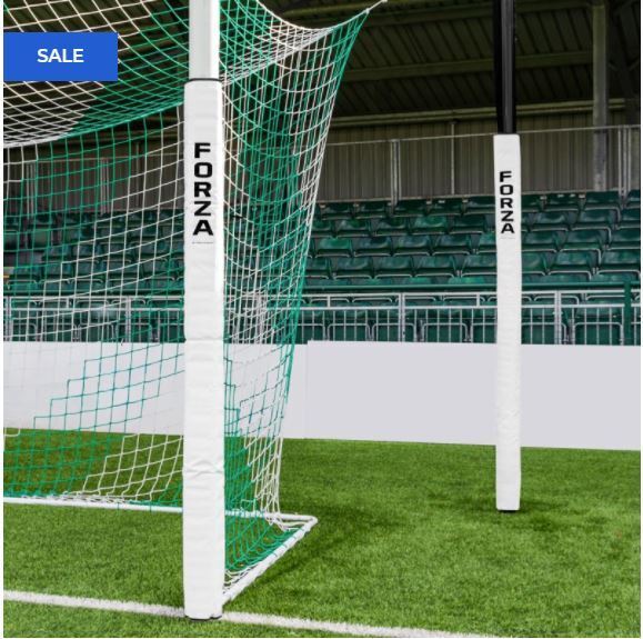 UEFA SOCCER NET SUPPORT POST PADS [Colour: White] [Pack Size:: Pack of 1]