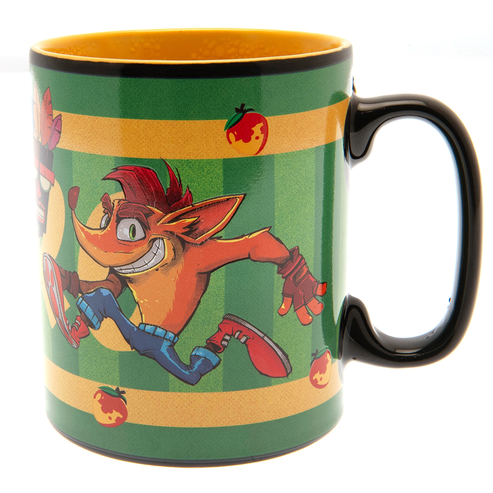 Crash Bandicoot Heat Changing Mega Mug