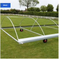 MOBILE CRICKET PITCH COVERS [CLUB/ DOME SHAPED] [Cricket Pitch Cover Size:: 7.3m (24ft)] [Cricket Cover Side Sheets:: Pitch Cover Only]