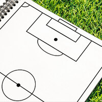 FORZA SOCCER COACHES NOTEBOOK [A4/A5] [Board Size:: A5 Notepad]