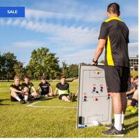 FORZA 90CM X 60CM DOUBLE-SIDED SPORT COACHING BOARD [13 SPORTS AVAILABLE] [Sport Type:: Soccer] [Optional Carry Bag :: With Carry Bag]