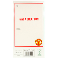 Manchester United FC Glory Glory Birthday Card