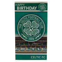 Celtic FC Birthday Card &amp; Badge