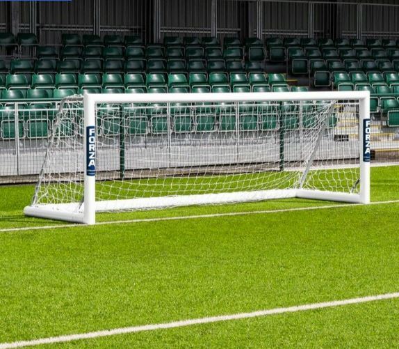 12 X 4 REPLACEMENT SOCCER GOAL NETS [Style: Standard] [Size:: 3.7m x 1.2m x 0.4m x 1.2m] [Thickness:: 3mm | White]