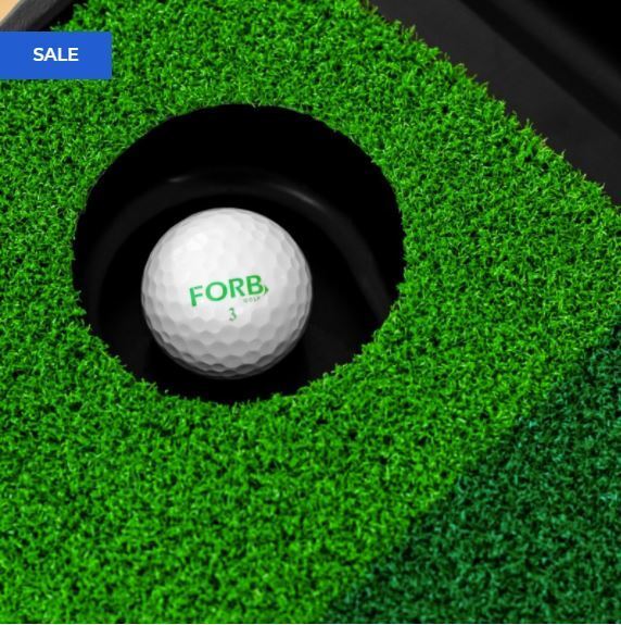 FORB GOLF DUAL-SPEED PUTTING MAT TRAINER