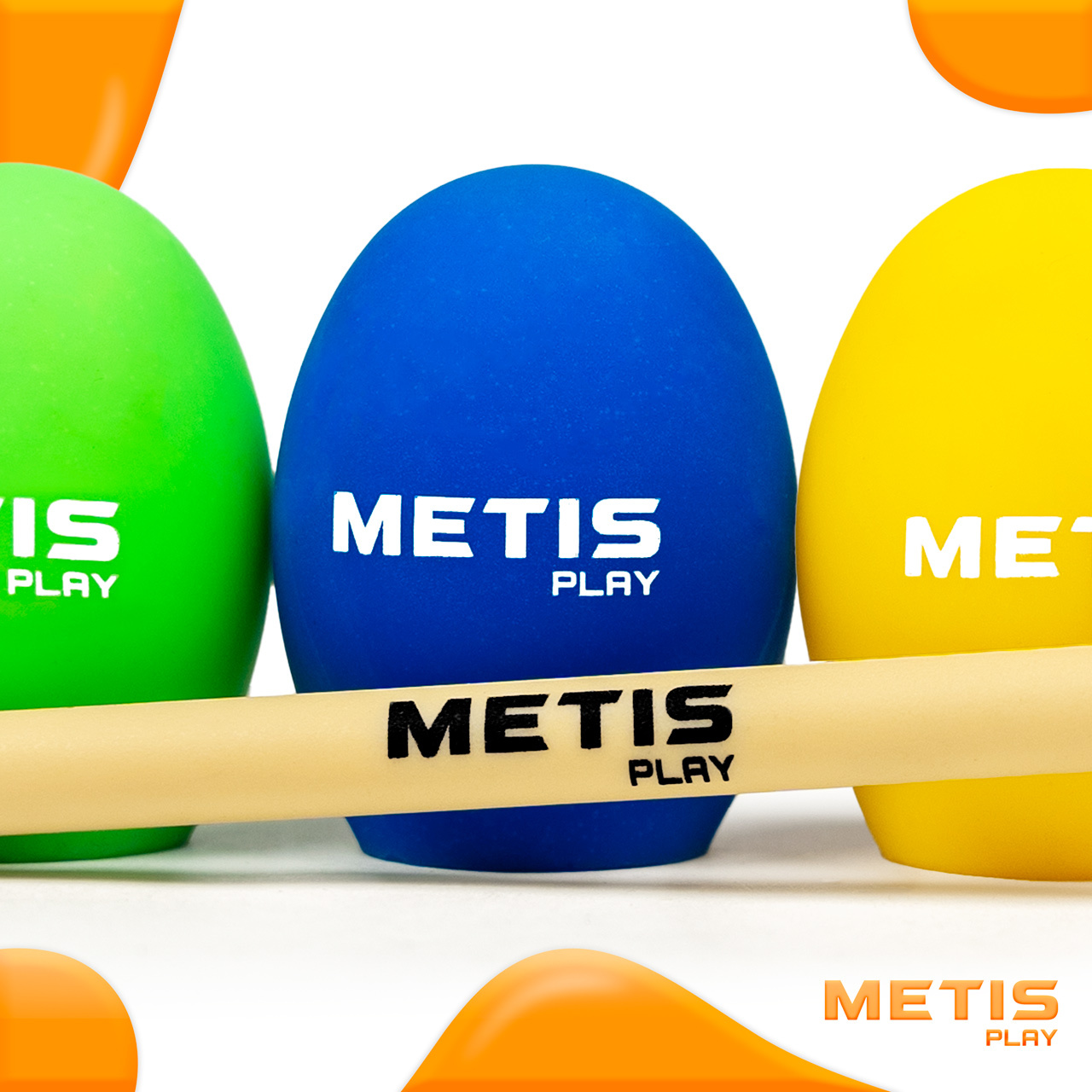 METIS Play Egg & Spoon Set [Pack Of 4]