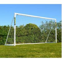 12 X 6 REPLACEMENT SOCCER GOAL NETS [Style: Standard] [Size:: 3.7m x 1.8m x 0.3m x 1.6m] [Thickness:: 2.5mm | White]