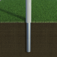 2.4m x 2.7m FORZA PVC Rugby Posts