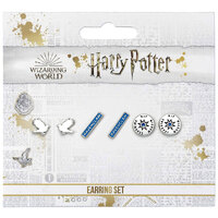 Harry Potter Silver Plated Earring Set Ravenclaw