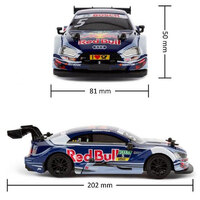 Audi DTM Blue Red Bull Radio Controlled Car 1:24 Scale